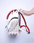 Spiked Explorafunk Backpack, bottom view